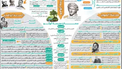 تلخيص المدارس الأدبية للصف الثالث الثانوي محمد صلاح 2025 pdf