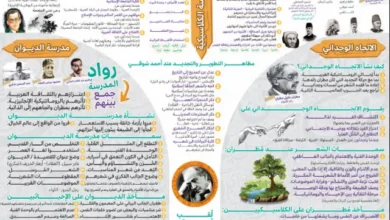 مُلخص المدارس الأدبية للصف الثالث الثانوي محمد صلاح 2025 pdf