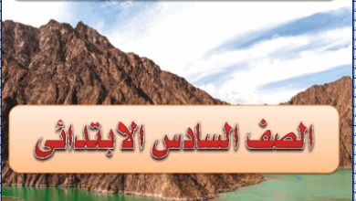 دفتر تحضير دراسات اجتماعية للصف السادس الابتدائي 2026