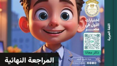 المراجعة النهائية في العربي للصف السادس الابتدائي الترم الثاني 2025 pdf
